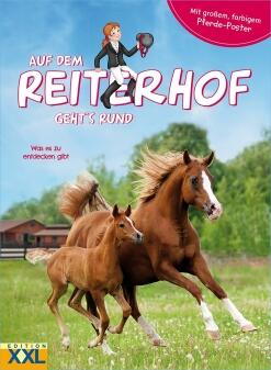 Auf dem Reiterhof geht´s rund - mit Poster